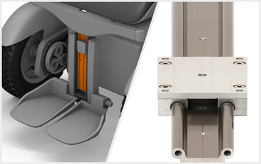 Fußablage mit drylin W