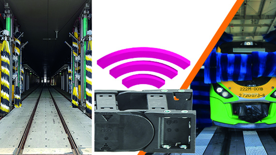 smart plastics in Zugwaschanlage