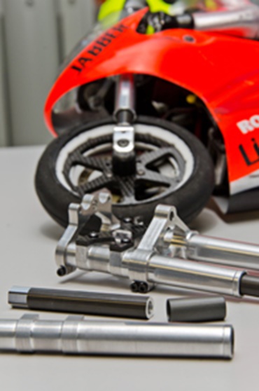 Das RC-Bike fährt im Top Speed bis zu 110 km/h.