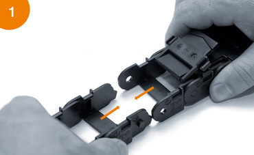 Montagehinweis System Zipper