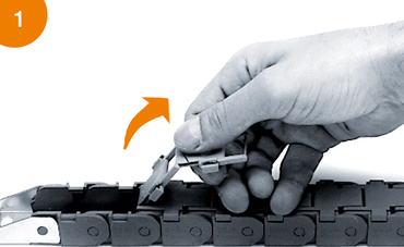 Montagehinweis System Zipper