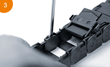 Montagehinweis System Zipper