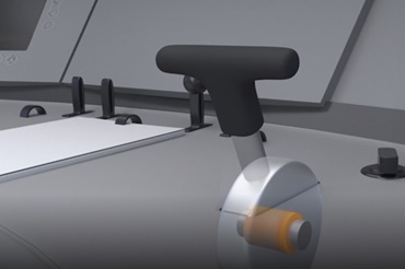 Bahntechnik Schaltbau Hebel Lagerstelle