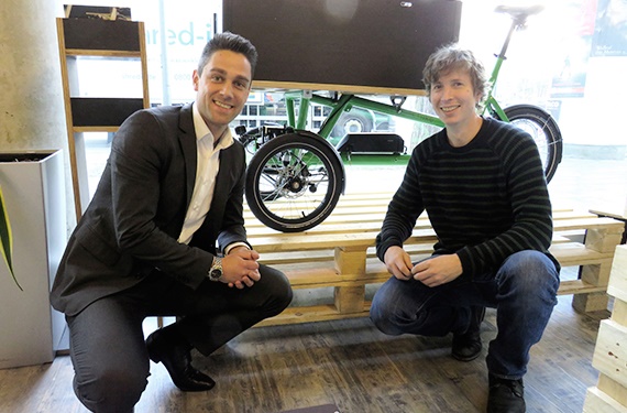 Manuel Prager (chike) und Kai Schmitz (igus)