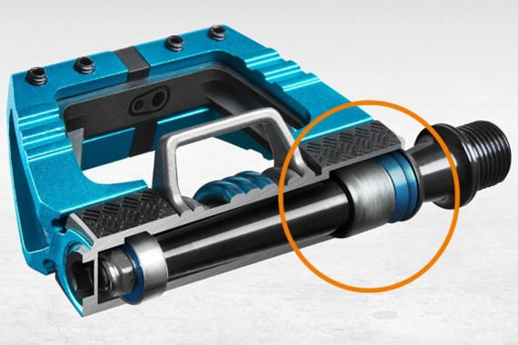 Fahrradpedale mit iglidur Gleitlagern