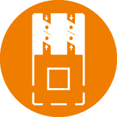 Viele Befestigungsmöglichkeiten mit drylin Q Linear-Vierkantführung