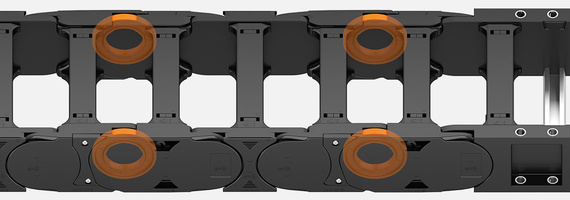 E4.1 rollend mit Rollen-Kettenglieder