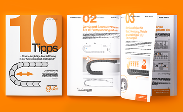 Tipps für freitragende Energieketten