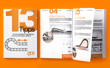 Tipps für gleitende Energieketten