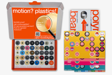 iglidur improves Musterbox mit Schablonen und Gleitlager-Katalog