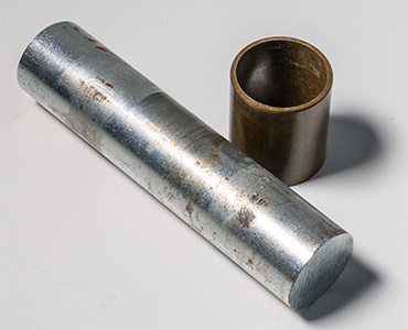 iglidur® Z auf verzinkter Welle