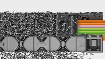 e-Rohr R4Q mit Metallspäne