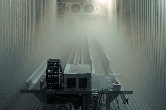 Energieführung wird in der Klimakammer getestet