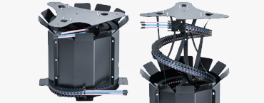 Liftband für vertikale Energieführung