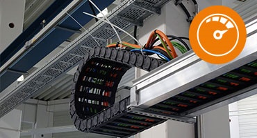 hohe Geschwindigkeit