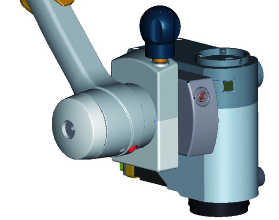 Stativ für Mikroskop mit dylin-Spindel