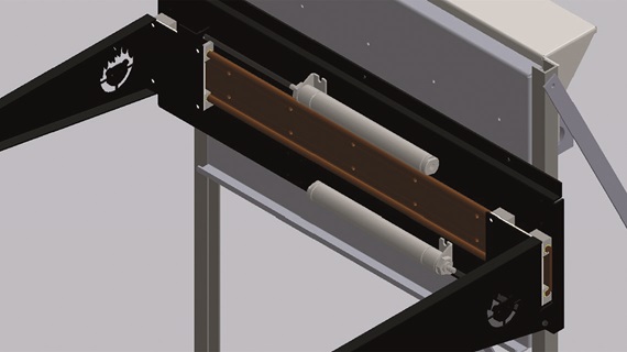 Stapelroboter mit drylin W Linearführung