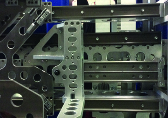 Verschweißeinheit in Beutelverpackungsmaschine