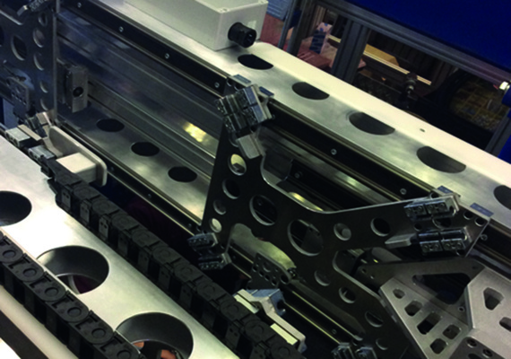 Verschweißeinheit in Beutelverpackungsmaschine