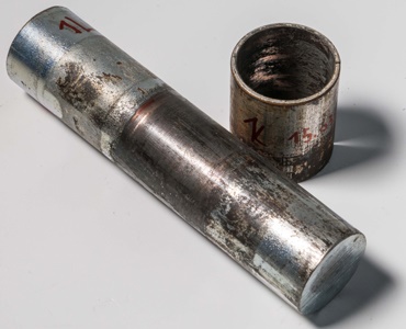 Metall-Verbundlager auf verzinkter Welle