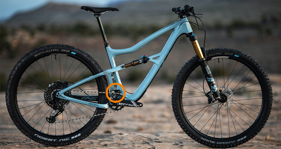 ibis Ripley mit Markierung des unteren DW-Links