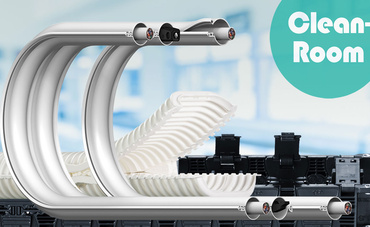Energieketten für den Reinraum