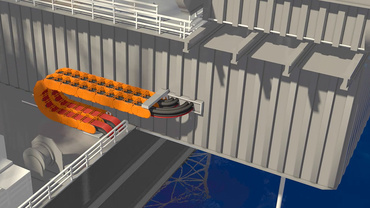 e-kette im Cantilever