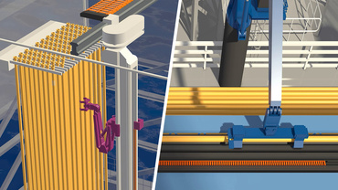 e-ketten fürs Pipe Handling