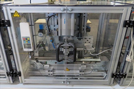 Prüfstand 5:1 mit linearer Bewegung