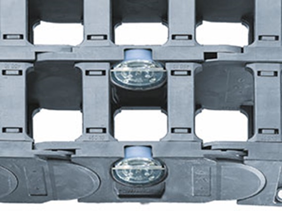 Foto der Rollenenergiekette