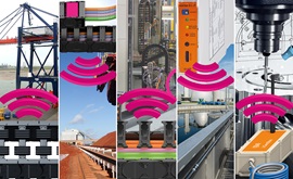 Anwendungsbeispiele smart plastics für Energieketten + Leitungen