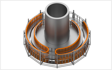 Azimut mit RBR-System