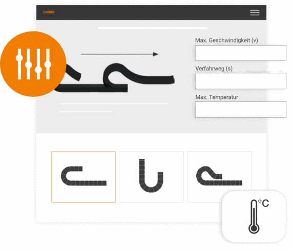 Energieketten-Konfigurator
