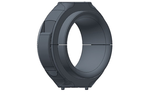 Gleitdurchführung für Triflex R ohne Pendellager