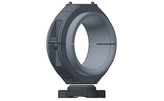 Gleitdurchführung für Triflex R mit Pendellager