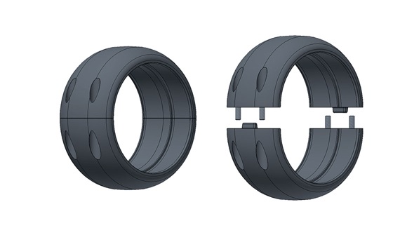 Protektor verschraubt