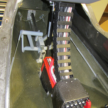 Energiekette in Steuerung von Hochleistungssegelflugzeug