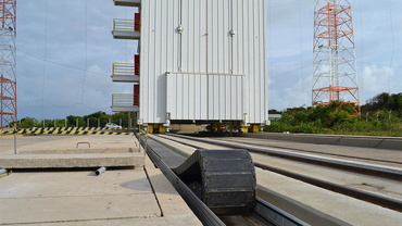 Startrampe für Raketen