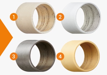 Verschleißfester Kunststoff im Verschleißtest schwenkend Schwerlast