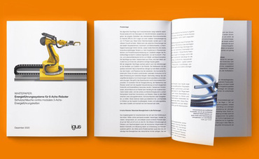 Energieführungssysteme für 6-Achs-Roboter