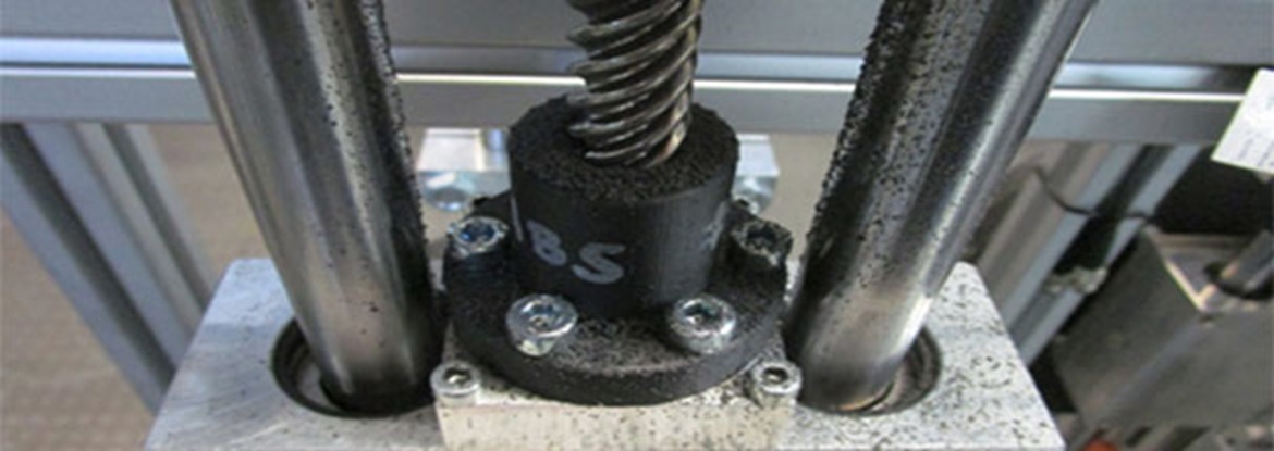 Versuchsaufbau Antriebsmutter